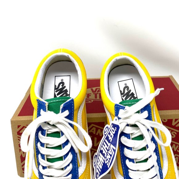 VANS Women Size 7 Old Skool 36 DX Anaheim Canvas Multi Low Size 7 VN0A54F34SB - Picture 4 of 11